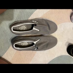 Grey vans womens size 9.5